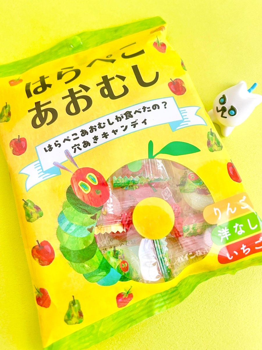 食べたぜ】懐かし絵本とのコラボ！「はらぺこあおむし キャンディ」っ