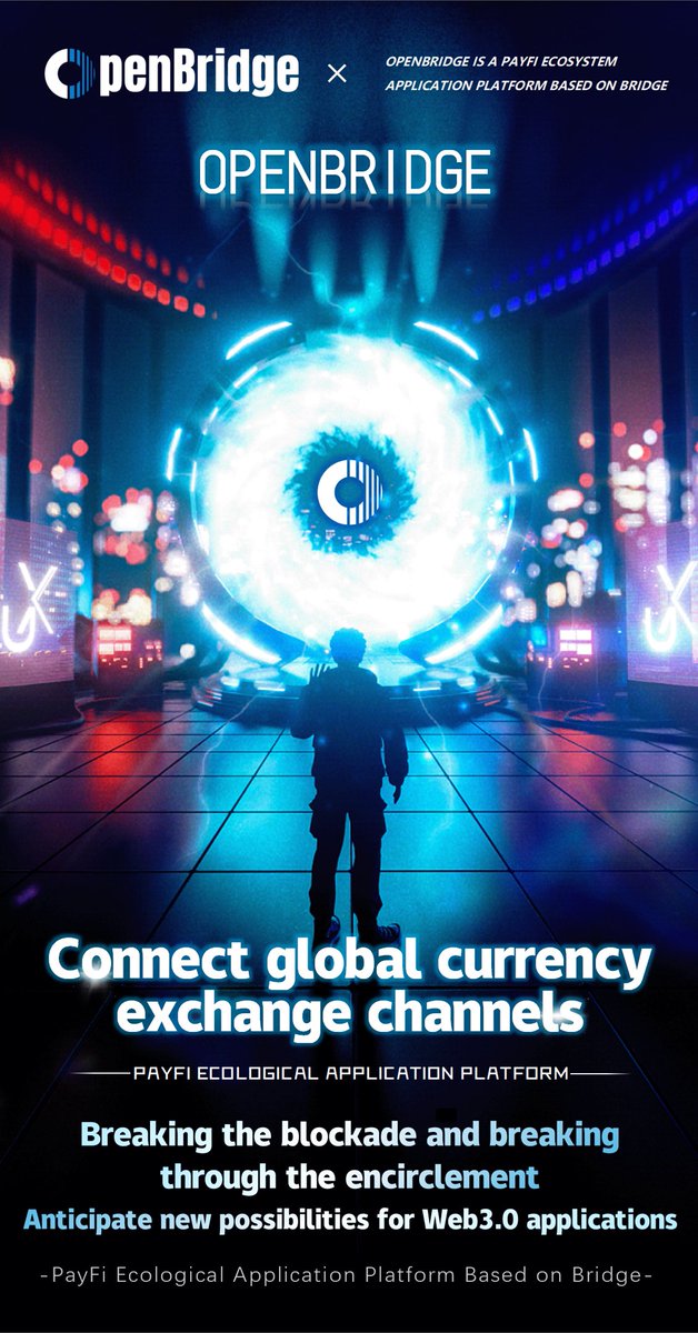 OpenBridge_OPEN's tweet photo. 🌐 OpenBridge breaks global payment barriers!🚀
🔗 Make cross-chain payments more efficient and secure!
Looking forward to working with you towards a new future of payment finance!
📣 Connect. Exchange. Innovate.
#Web3 #OpenBridge #PayFi https://t.co/moFQkkOIWQ