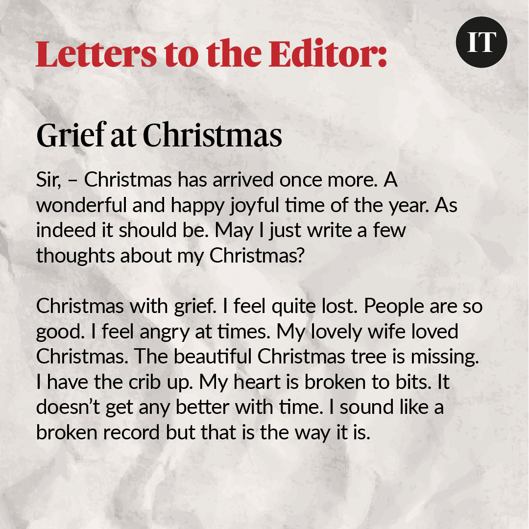 Irish Times Letters tweet media