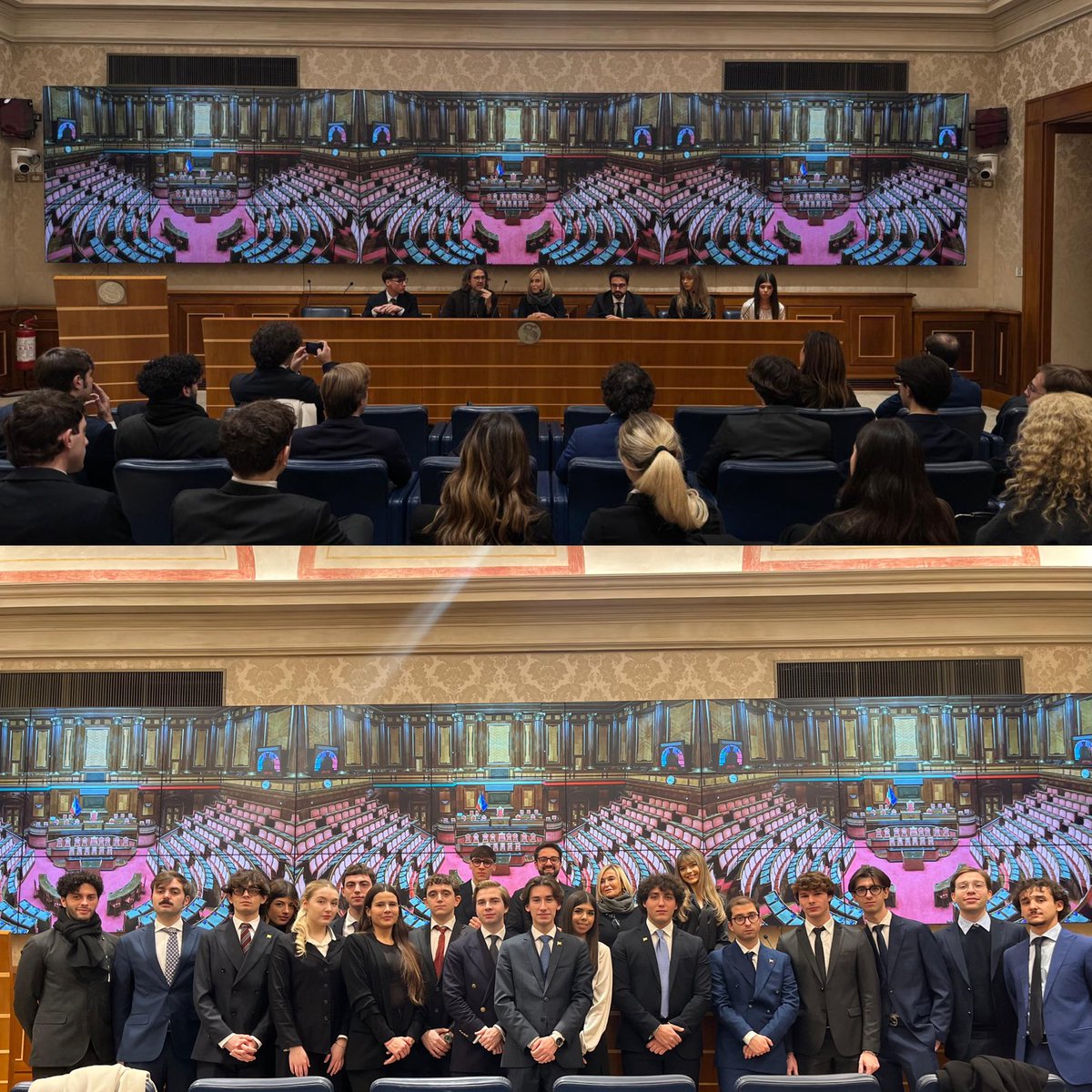 🎙INTRODUZIONE ALLA NEUROFINANZA 🧠 

Ieri al Senato incontro con il prof. Giorgio Coricelli (USC Los Angeles).

Grazie alla Sen. Germontani e ai nostri rappresentanti:

Eleonora Luciano (La Sapienza)
Alberto Ciaramella (LUMSA)
Chloe Quevedo (Luiss)

#FiGiovaniRoma #SpL