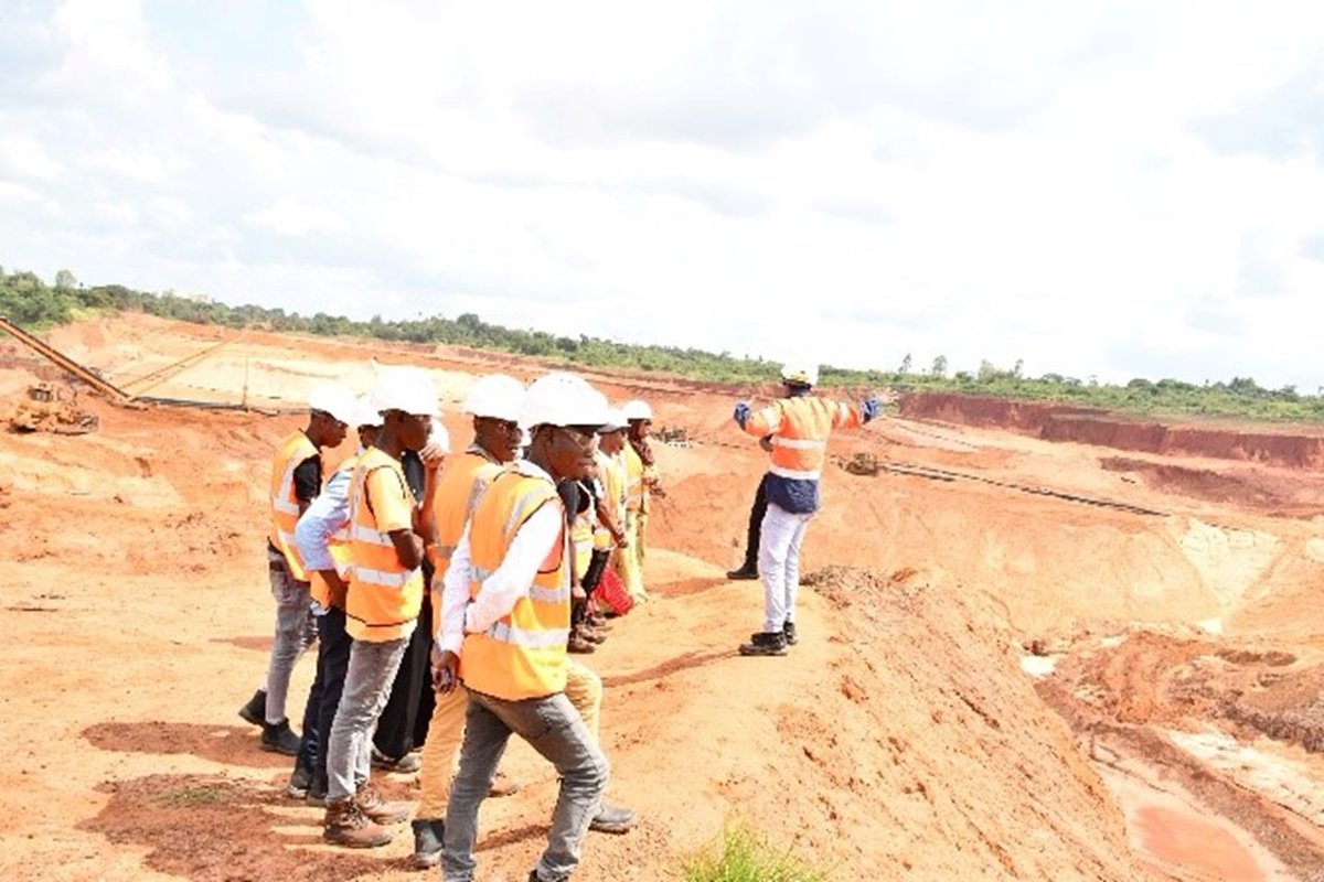 $BSE is dedicated to the rehabilitation of the Kwale mine and is proud to host local youth groups, such as the Kwale Focus Empower CBO, to engage with the community and educate them on the rehabilitation progress and ongoing community projects at the site.