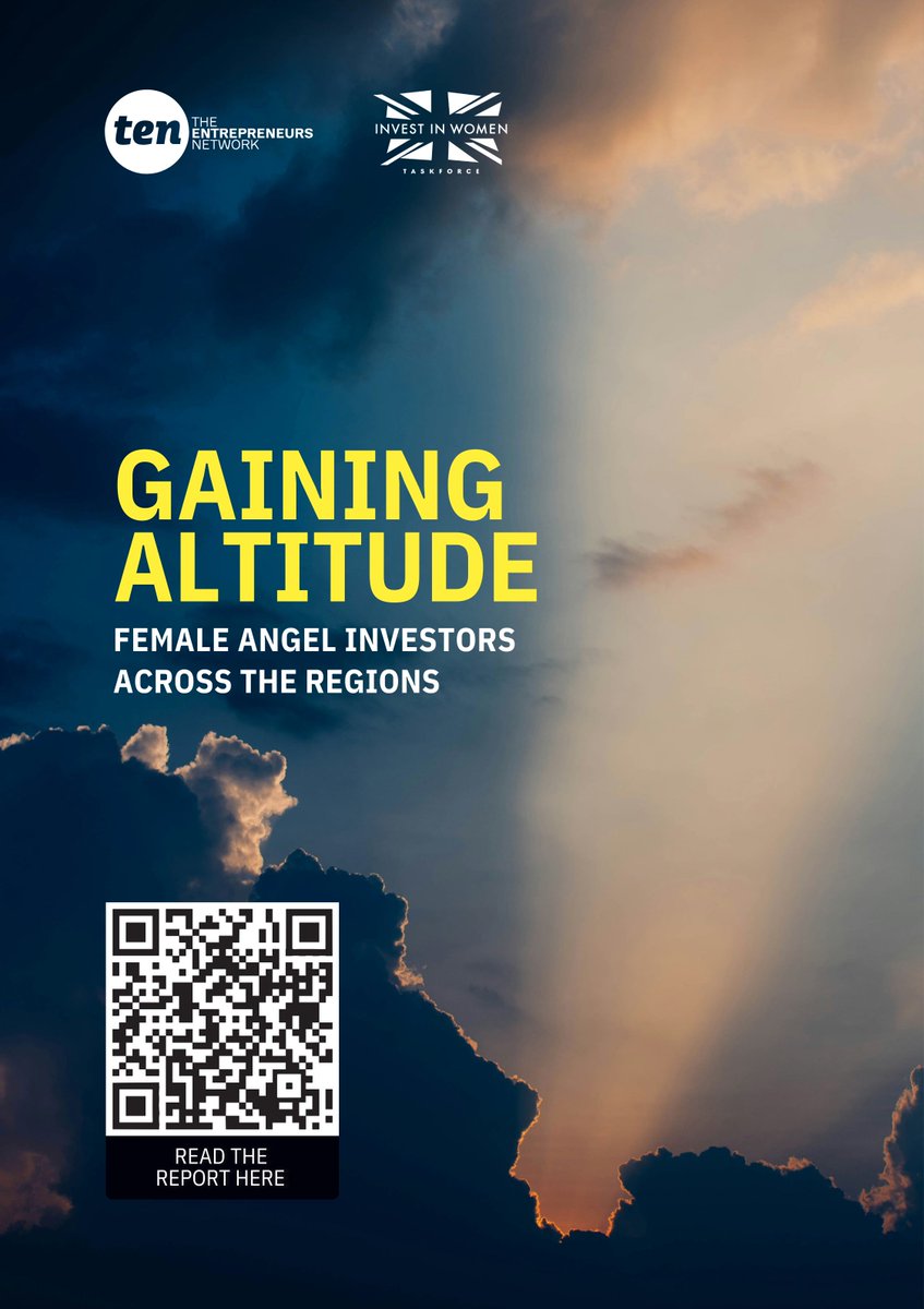 🪽🚨 NEW! This morning we’re in Parliament to launch the latest research from our Female Founders Forum initiative.

In Gaining Altitude, we examine the critical role played by female angel investors in supporting women-led businesses across the UK.

Thread follows…! 🧶