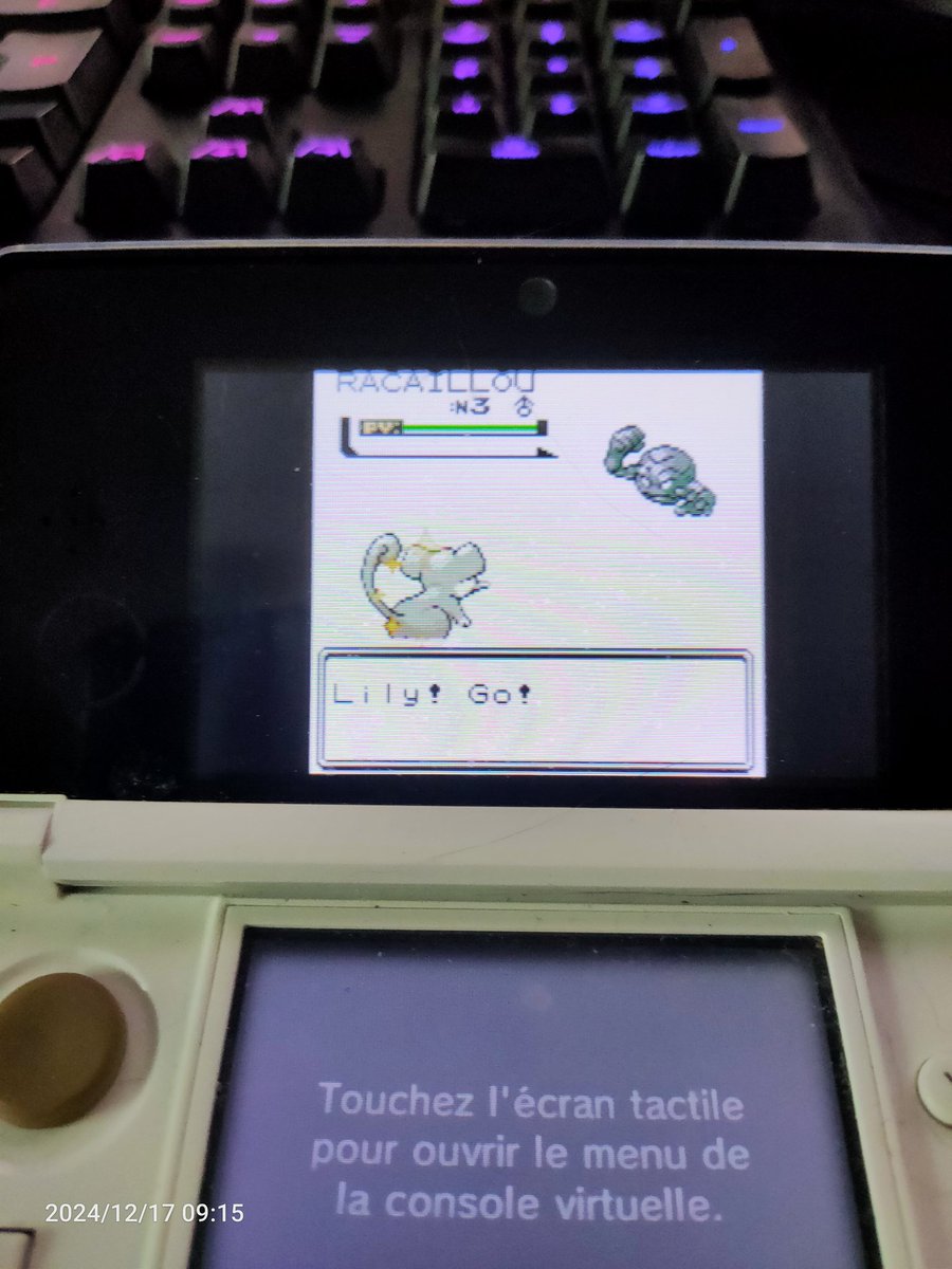 Après une pause involontaire dans le sh les affaires reprennent !
Rattata en 4462 rencontres sur Cristal validant la 3e étape du SRQ <a href="/BillonAdam/">Shadows</a> <a href="/gogz_z/">Gogzinho</a>