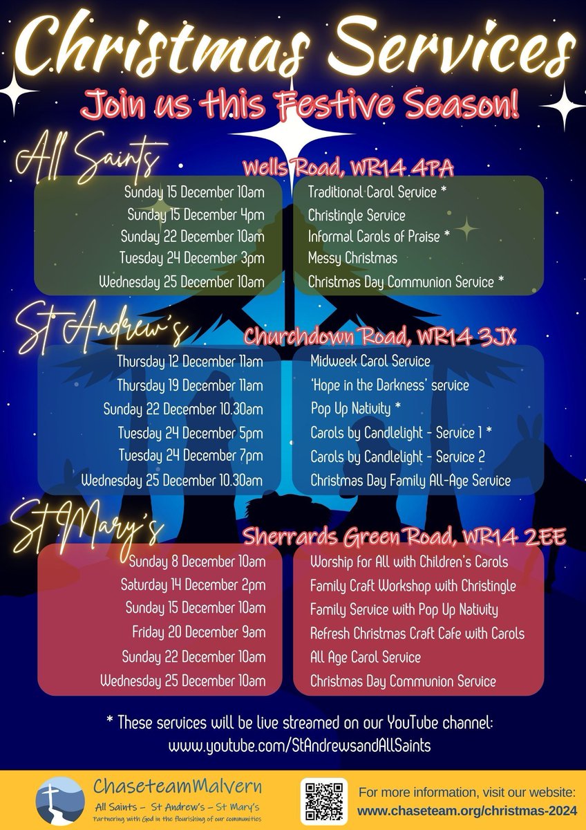 A beautiful 'explosion' of Christmas good news to be found in Malvern.