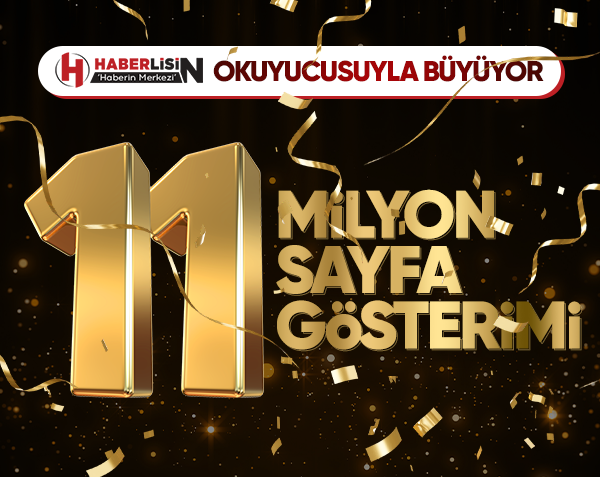 🎉Haberlisin okuyucusuyla büyüyor...
11 MİLYON SAYFA GÖSTERİMİ

Haberin Merkezi haberlisin.com okuyucularıyla her geçen gün daha da büyüyor. Haberlisin’in sayfa gösterimi yerel internet gazeteleri için ulaşılması zor olan bir rakam olan 11 milyona yaklaştı.