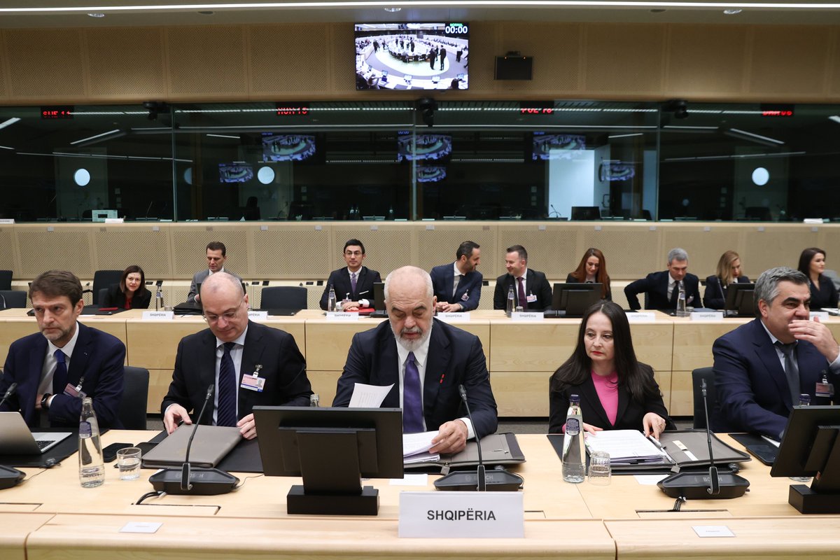 MartaKosEU's tweet photo. Well done, #Albania! Opening negotiations on the External Relations reform cluster today is a reason to celebrate.

This is a clear recognition of Albania’s full alignment with the EU’s Common Foreign and Security Policy and its long-standing role as a reliable security partner on the global stage.