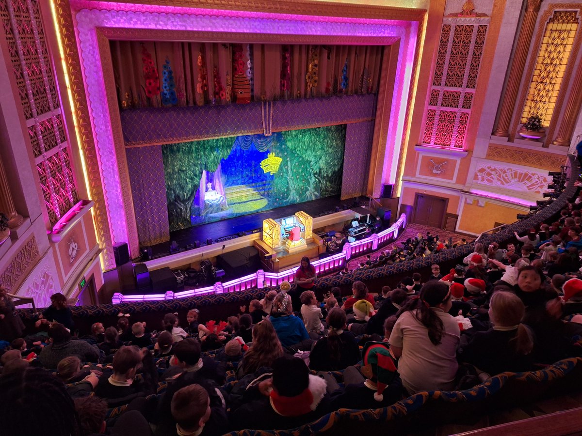 StMacclesfield's tweet photo. We had a fantastic trip yesterday to the theatre to watch Sleeping Beauty. The children (and adults!) had a great time. We are very proud of our children's behaviour during the trip too. Well done everyone! https://t.co/84vP40zqeZ