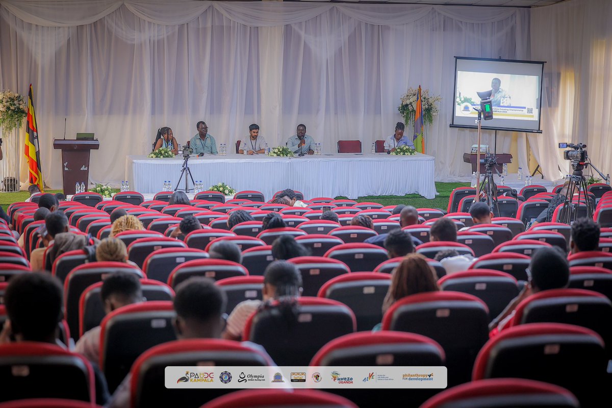 DjembaMicheal's tweet photo. Day 2 of the Pan African Universities Debating Championship (PAUDC) 2024 is underway at @kyambogou. Today’s debates tackle the key question:
“How African Governments Can Champion Locally Led Development.”

Young debaters are presenting critical ideas on empowering communities, investing in local talent, and driving inclusive policies for sustainable progress.

#PAUDCKampala #Day2 #YouthInDevelopment #Giving4Devt #Give4Good
