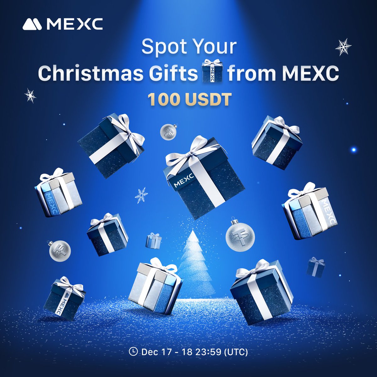 MEXC's tweet photo. Can you find all the gifts with the #MEXC logo in this poster? 👀

100 USDT up for grabs:
1⃣Follow + RT @MEXC_Official 
2⃣Circle them out and share your answer with #MEXCChristmas

Let the holiday hunt begin! 🔍 https://t.co/FBBwi7ARSj