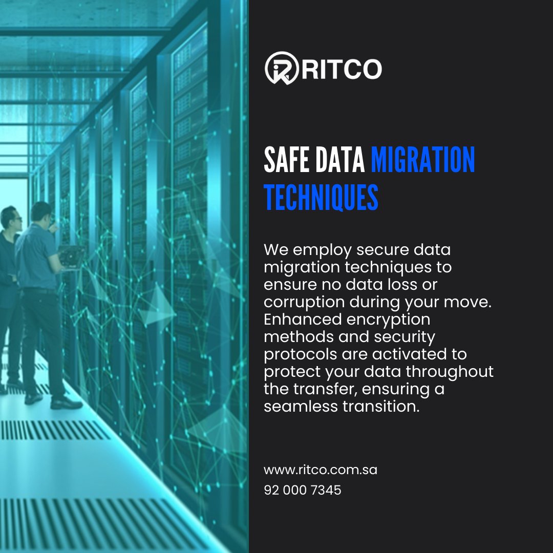 RitcoSaheefa's tweet photo. For further queries reach me out at Mail: sah@ritco.sa.com , Whatsapp:966-11-8359917 ,Direct Call:966-11-4061888 
#ritco #datamigration #itdata #safedatasystems #protect #techniques #securedata #transfer #security #methods #encryption #ksa #riyadh #almalaz https://t.co/845A37EwgV