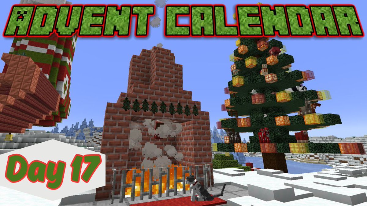 Sometimes there's nothing better than being all cozy next to the fireplace. Especially in the winter. 

I'm not sure how warm you'll be in this outside fireplace though

Day 17 of my advent calendar is out now: youtu.be/b8-i90b2Pr8 

#fireplace #minecraft #advent #mcyt