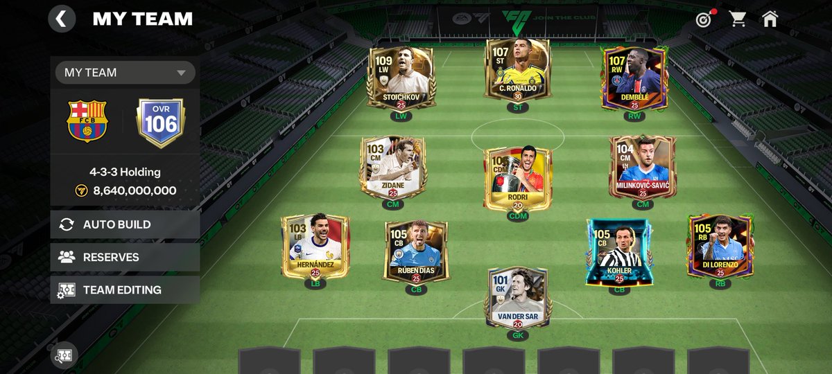 The Notorious FC 🇮🇳 (@thenotofc) on Twitter photo My current H2H squad ‼️🤔
Drop ur squads below ⬇️ My current H2H squad ‼️🤔
Drop ur squads below ⬇️
