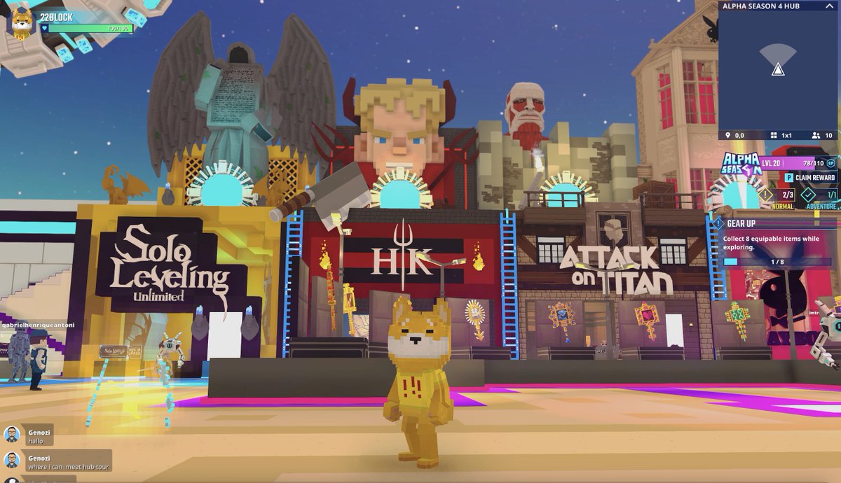 🥳🎊 Partying it up at the Alpha Season 4 bash in <a href="/TheSandboxGame/">The Sandbox</a> Hub! The metaverse knows how to throw a party! register-landings.sandbox.game/alphaseason4-s… #TheSandbox #AlphaSeason4 #AS4SocialChallenge