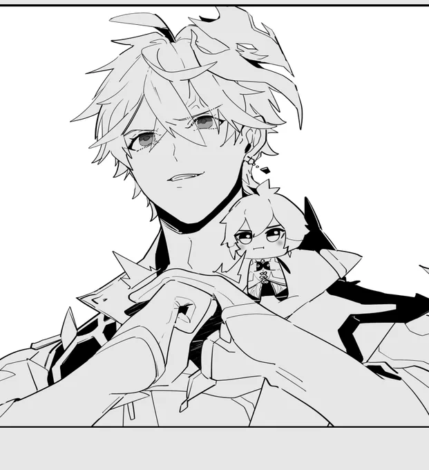 rkgk
シリアス?に溶け込めていると思っている先生ぬい🤨✨ 