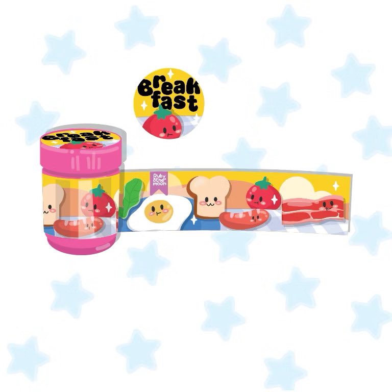 rubynthemoon's tweet image. Hong Thai sticker  : 🍪🥓 สติกเกอร์ติดขวดยาดม ลาย breakfast 🍴🥧🥄

🍳 removeable (ลอกไม่ทิ้งคราบกาว)
🍕 PVC sticker
🍜 diecut, ขวดขนาด 25 g.
💵 45.-

ช่องทางการสั่งซื้อ : linktr.ee/rubynthemoon
(ทุกชิ้นในร้านมีทั้งพร้อมส่ง/พรี สอบถามก่อนสั่งซื้อได้ค่ะ)