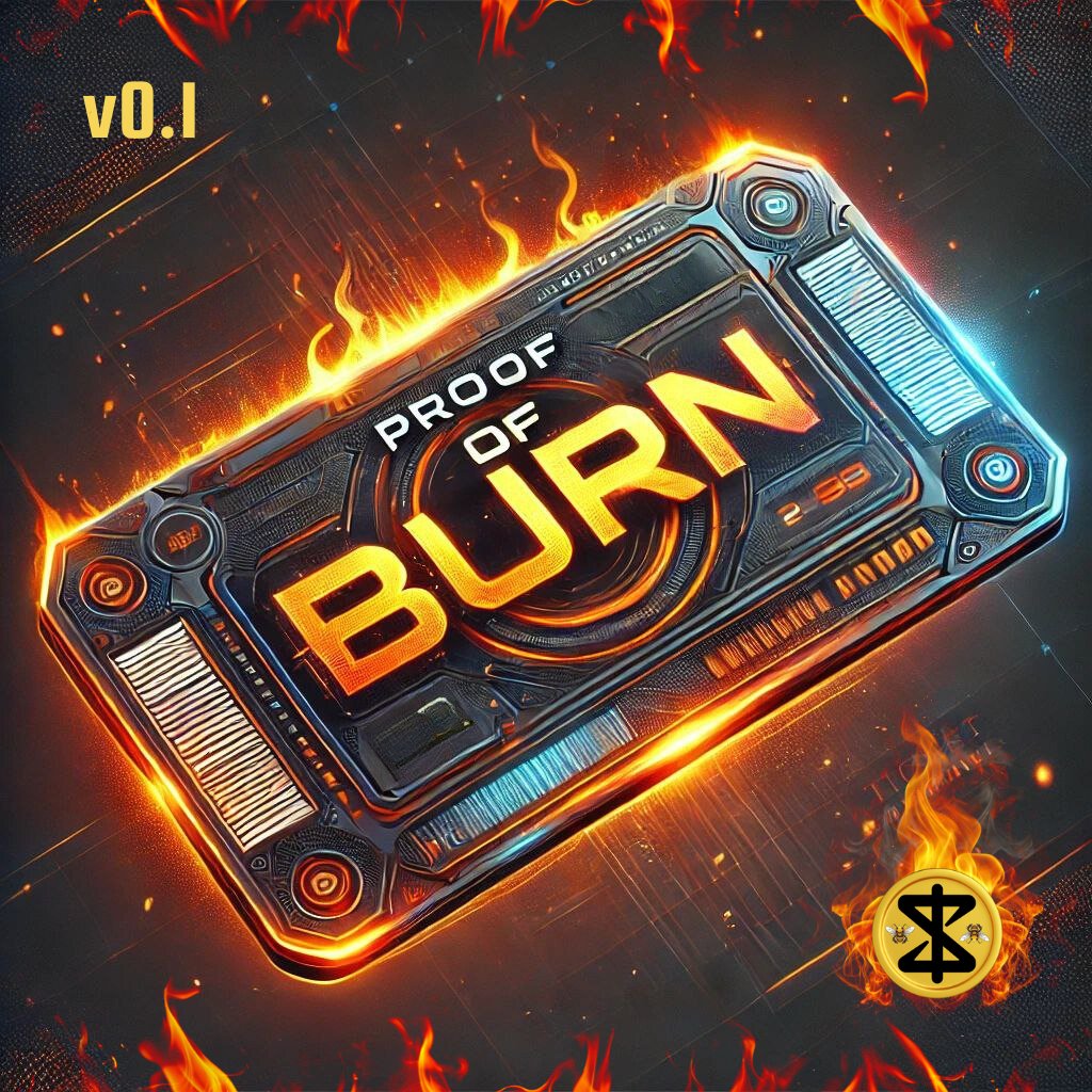 🔥 PROOF OF BURN 🔥

Get ready to ignite your presence at The Burndown! Introducing Proof of Burn, an exclusive NFT that is more than just a ticket to the event.

Get yours from our <a href="/mintbase/">Mintbase</a> store for only 0.36 N here - mintbase.xyz/meta/survivali…

This limited-supply pass is your