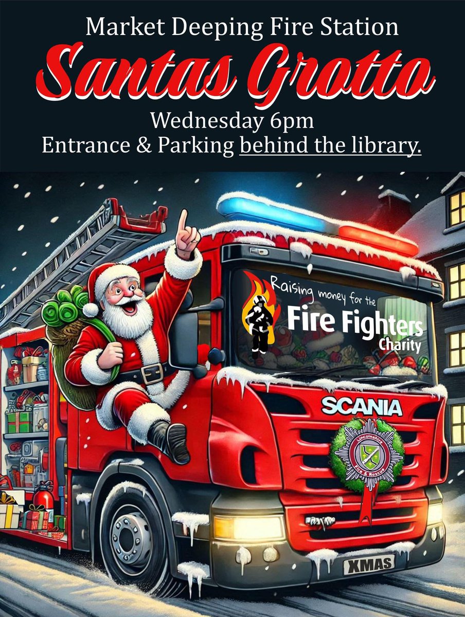 Market Deeping Fire Station tweet media