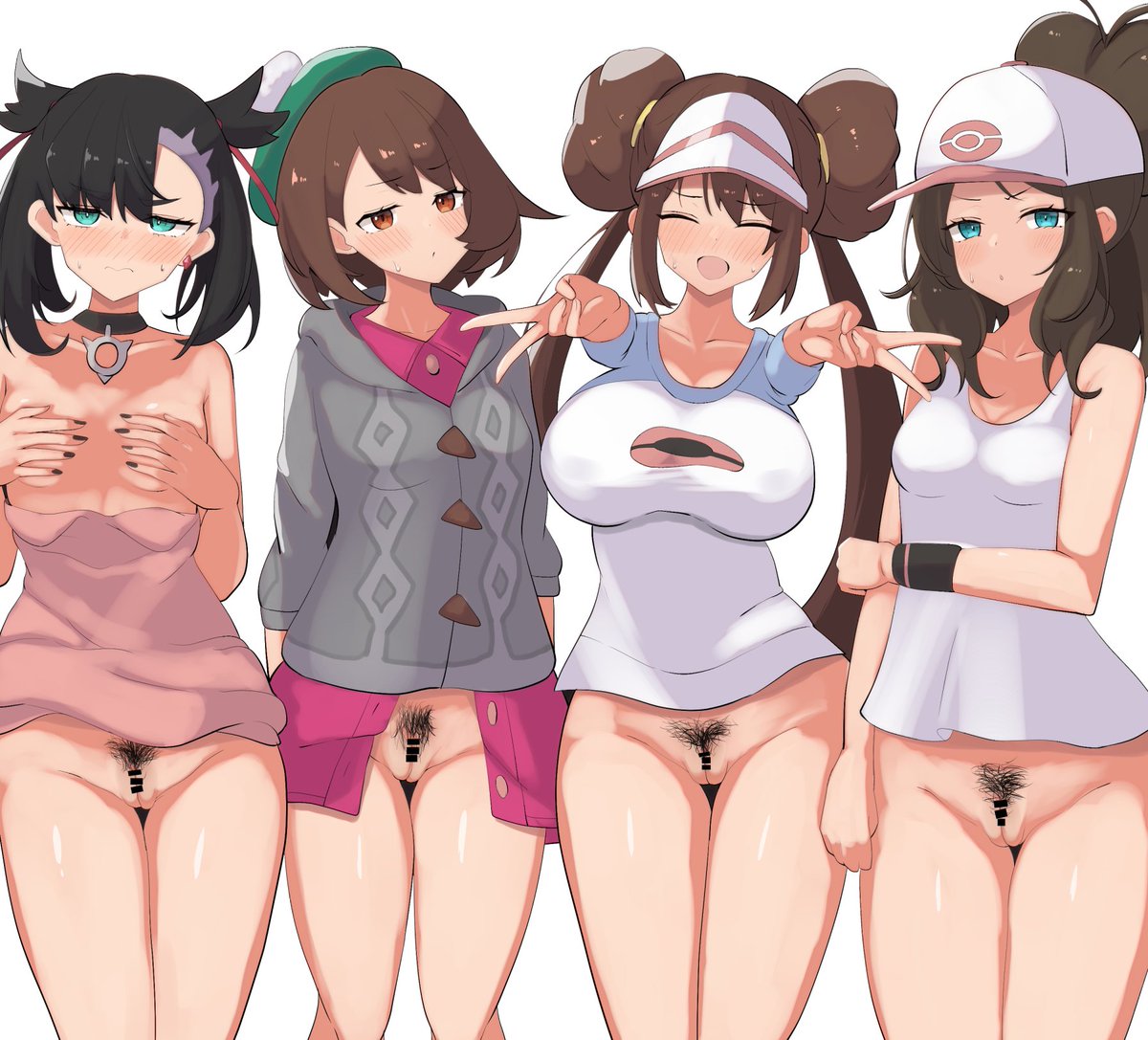 すじが見える陰毛のバランスについてずっと考えていた 