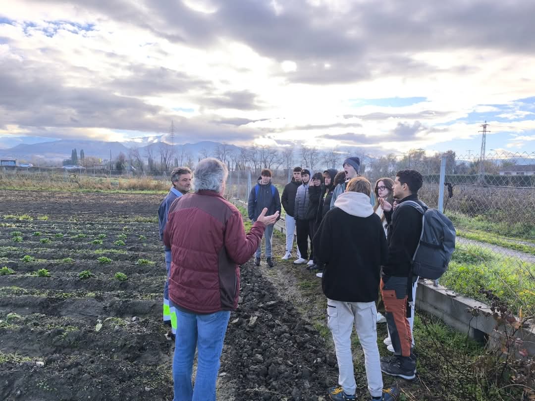Grado Geografía y GT. (UGR) Oficial (@gradogeo_ugr) on Twitter photo Salida de campo de la asignatura: "La sociedad y su medio. Geosistema, Territorio y Paisaje" a la vega de Granada. Se conoció el proyecto Life "Madera para el futuro" y se visitaron los huertos agroecológicos de la asociación Somos Vega. Salida de campo de la asignatura: "La sociedad y su medio. Geosistema, Territorio y Paisaje" a la vega de Granada. Se conoció el proyecto Life "Madera para el futuro" y se visitaron los huertos agroecológicos de la asociación Somos Vega.