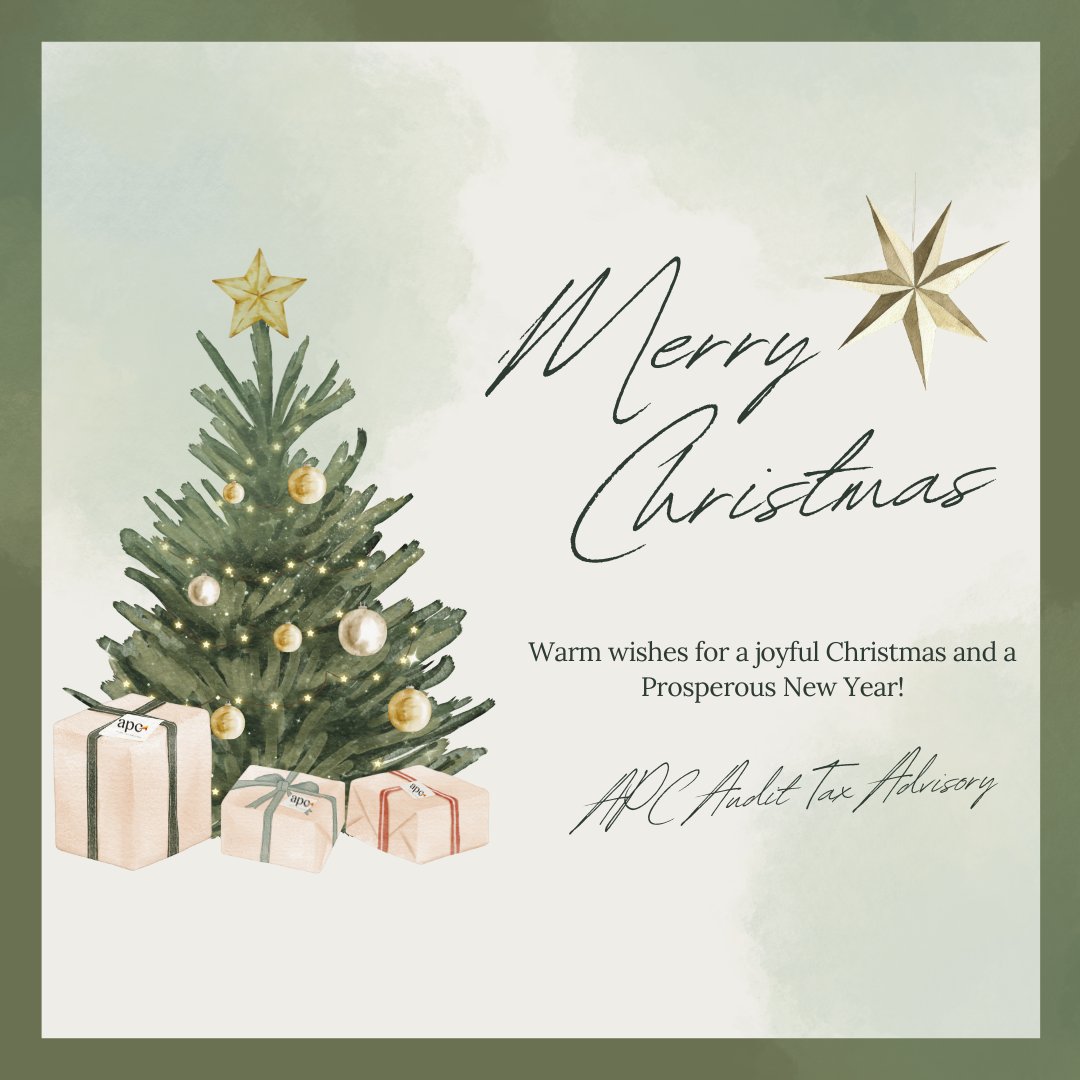 apcaudittax's tweet photo. As the festive season approaches, please note that our offices will be closed on the 24th, 25th, 26th &amp; 31st of December 2024, as well as the 1st, 2nd &amp; 6th of January 2025, for the festive season⭐️🎄 https://t.co/EY2GWW1wUj