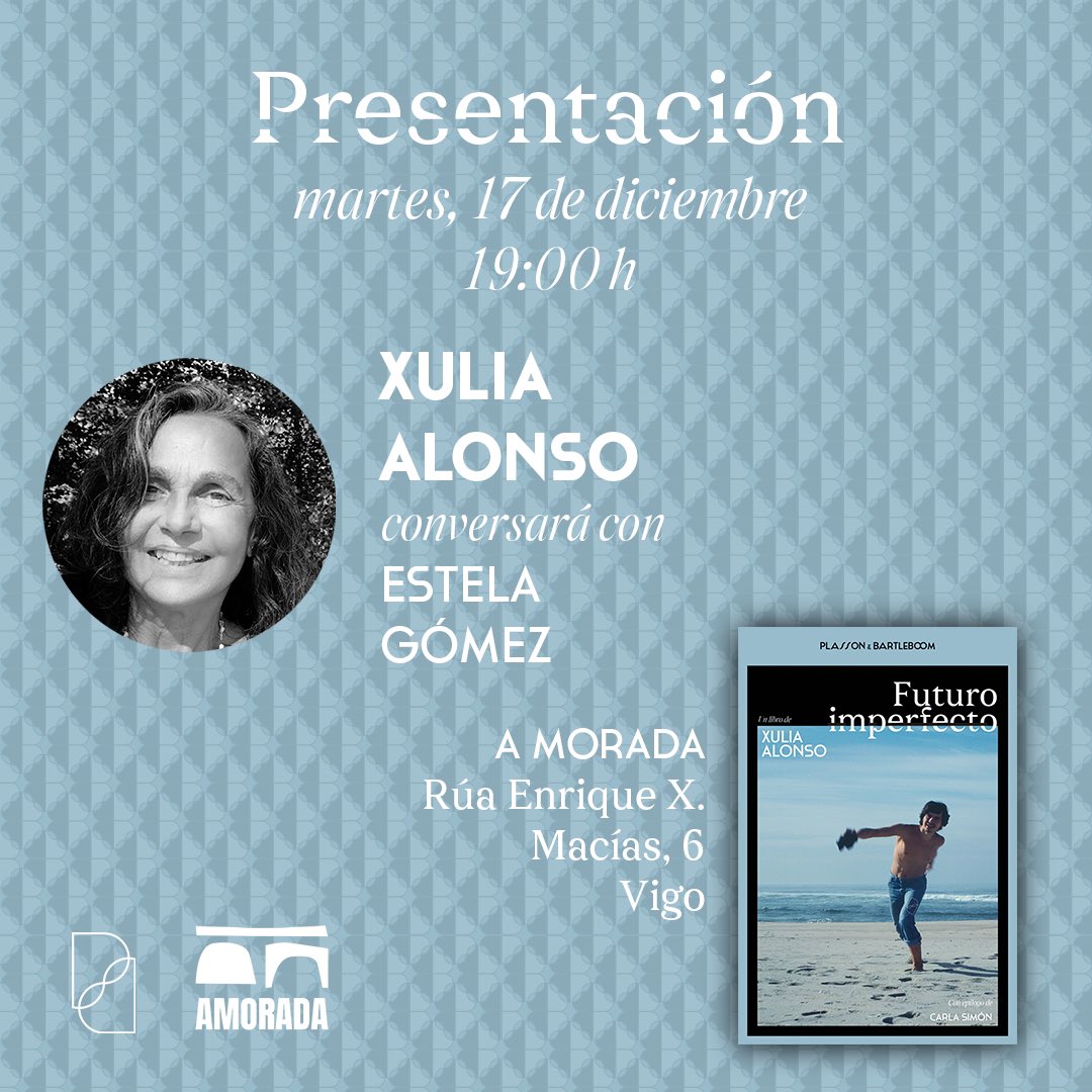 Hoy en 🚩VIGO.

Charla entre <a href="/eclipsedemarr/">estela gómez</a> y Xulia Alonso. 

#Amorada