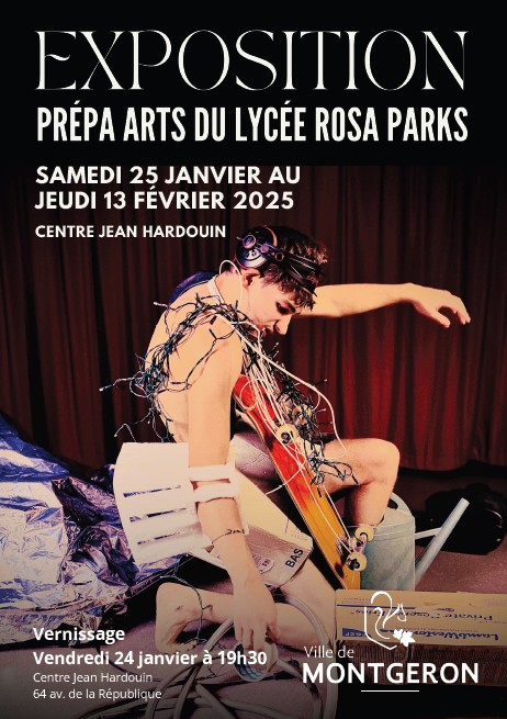 Marine Pillaudin (@marinepillaudin) on Twitter photo ✨🎨Exposition du 25.01 au 13.02 des travaux des étudiants de la <a href="/CpesRosaparks/">CPES ROSA PARKS</a> <a href="/Montgeron91/">Ville de Montgeron</a> !
#VERNISSAGE
📅Date : 24.01.25
🕒Heure : 19H30
📍 Lieu : CENTRE JEAN HARDOUIN
➡️arts-plastiques.ac-versailles.fr/spip.php?artic…
#ArtsPlastiques #ÉtudesSupérieuresArt #CPESCAAP
#FormationArtsPlastiques ✨🎨Exposition du 25.01 au 13.02 des travaux des étudiants de la <a href="/CpesRosaparks/">CPES ROSA PARKS</a> <a href="/Montgeron91/">Ville de Montgeron</a> !
#VERNISSAGE
📅Date : 24.01.25
🕒Heure : 19H30
📍 Lieu : CENTRE JEAN HARDOUIN
➡️arts-plastiques.ac-versailles.fr/spip.php?artic…
#ArtsPlastiques #ÉtudesSupérieuresArt #CPESCAAP
#FormationArtsPlastiques