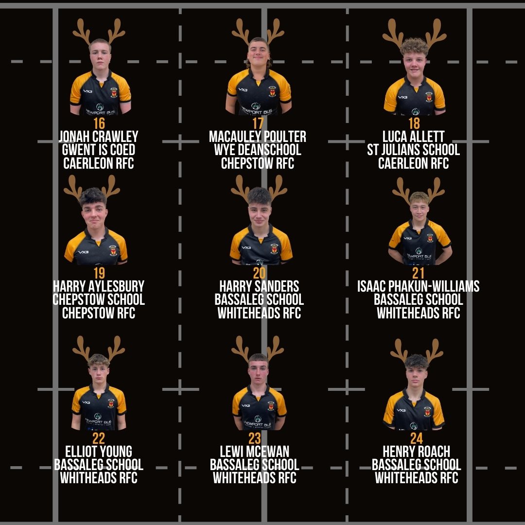 Newport Schools Rugby (@nptschoolsrugby) on Twitter photo ‘The Last Dance’ team news is here and it’s a festive edition!
Join us tomorrow evening <a href="/Edds_Official/">Whitehead RFC 🏉🏴</a> as we take on <a href="/RSRWales/">RhonddaSchoolsRugby</a>.
#COTP #WriteYourOwnStory ‘The Last Dance’ team news is here and it’s a festive edition!
Join us tomorrow evening <a href="/Edds_Official/">Whitehead RFC 🏉🏴</a> as we take on <a href="/RSRWales/">RhonddaSchoolsRugby</a>.
#COTP #WriteYourOwnStory