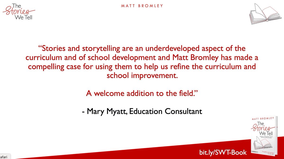 BromleyEd's tweet photo. 'The Stories We Tell' has been described as “comprehensive, practical, &amp; highly readable”, “compelling”, a “must read”, "a great book - easy to read, very engaging &amp; personal", and “thoughtful &amp; inspiring”. Have you picked up a copy?

Try before you buy https://t.co/MBjeSsF0bi https://t.co/Ty1DBEQs2L