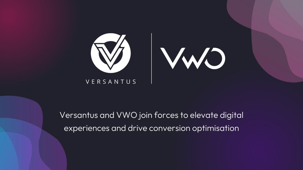 We’ve partnered with <a href="/VWO/">VWO</a> to create better user experiences &amp; measurable results! 🚀

With A/B testing, multivariate testing &amp; behaviour insights, we:
✅ Drive conversions
✅ Boost engagement
✅ Deliver results

#VWO #Versantus #CRO #DigitalOptimisation #WebDevelopment
