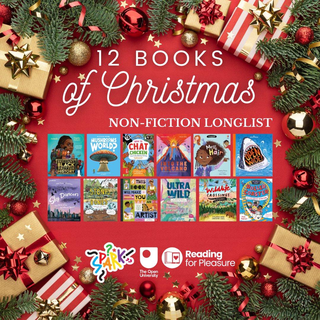Spark! School Book Awards (@sparkbookaward) on Twitter photo And finally, we're particularly excited about the fascinating range of books in our guest category - here is the Spark Non-Fiction longlist... #Spark12BooksOfChristmas 🎄🎁📚 <a href="/nikkigamble/">Nikki Gamble</a> <a href="/OpenUni_RfP/">Reading for Pleasure 🧶</a> And finally, we're particularly excited about the fascinating range of books in our guest category - here is the Spark Non-Fiction longlist... #Spark12BooksOfChristmas 🎄🎁📚 <a href="/nikkigamble/">Nikki Gamble</a> <a href="/OpenUni_RfP/">Reading for Pleasure 🧶</a>