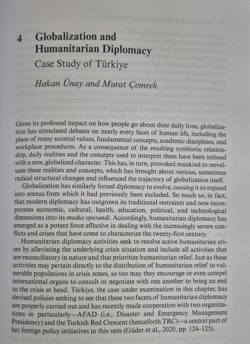 Border Studies (@borderstudiess) on Twitter photo "Understanding Humanitarian Diplomacy: Principles and Practice," edited by <a href="/ZehraOzturk/">Hafize Zehra Kavak</a>, has been published. We are pleased to have contributed with our chapter titled "Globalization and Humanitarian Diplomacy: The Case of Turkey" <a href="/cemrek/">MuratÇEMREKجمركMypat</a>
🔎routledge.com/Understanding-… "Understanding Humanitarian Diplomacy: Principles and Practice," edited by <a href="/ZehraOzturk/">Hafize Zehra Kavak</a>, has been published. We are pleased to have contributed with our chapter titled "Globalization and Humanitarian Diplomacy: The Case of Turkey" <a href="/cemrek/">MuratÇEMREKجمركMypat</a>
🔎routledge.com/Understanding-…