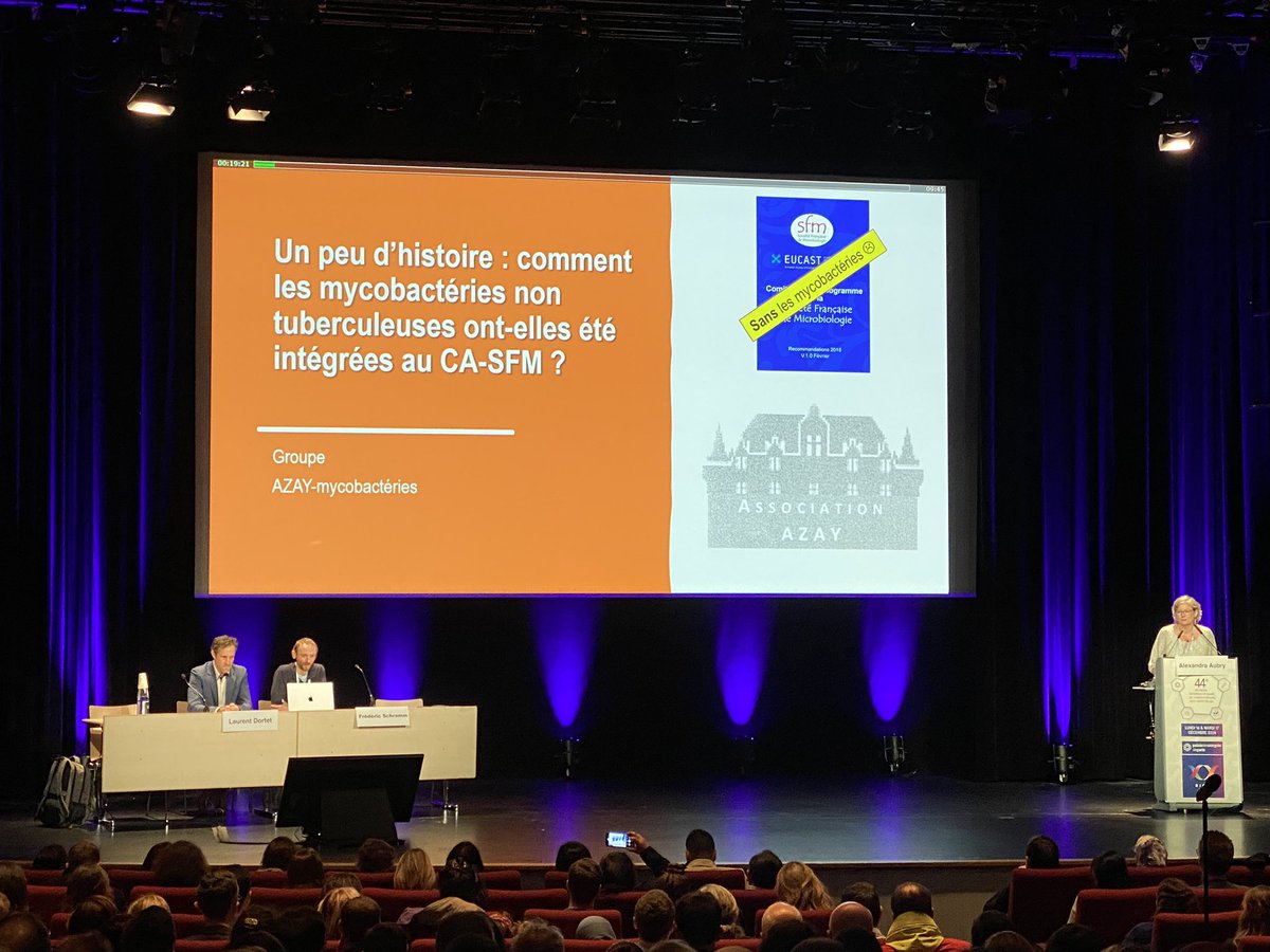 Charles.Cazanave (@charles_cazanav) on Twitter photo Session passionnante sur les mycobactéries non tuberculeuses (ex atypiques) par le Pr Alexandra AUBRY <a href="/APHP/">Assistance Publique – Hôpitaux de Paris (AP-HP)</a> #RICAI
Plus fréquentes en Corée que la tuberculose ! Complications notamment de chirurgie esthétique… #GardonsNosRides ;-)
<a href="/CecileBebear/">Cecile Bebear</a> <a href="/ricai/">Liang Chu</a> Session passionnante sur les mycobactéries non tuberculeuses (ex atypiques) par le Pr Alexandra AUBRY <a href="/APHP/">Assistance Publique – Hôpitaux de Paris (AP-HP)</a> #RICAI
Plus fréquentes en Corée que la tuberculose ! Complications notamment de chirurgie esthétique… #GardonsNosRides ;-)
<a href="/CecileBebear/">Cecile Bebear</a> <a href="/ricai/">Liang Chu</a>