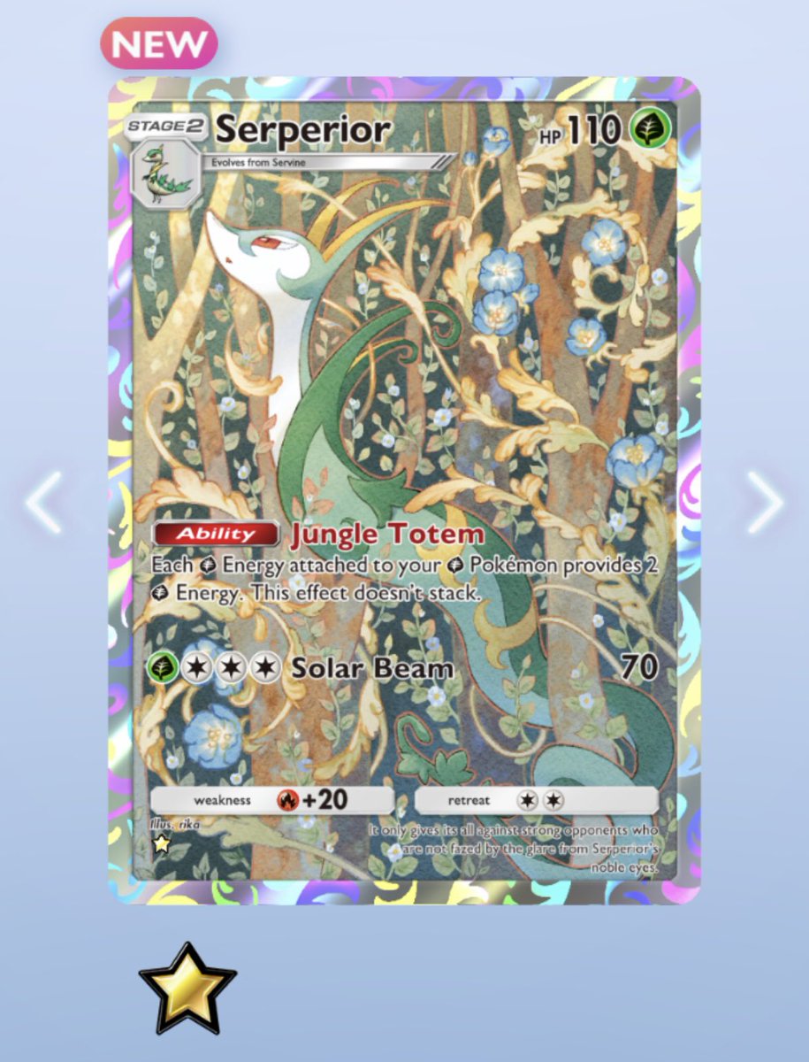 TheGammaStar's tweet photo. My first day pulls haven’t been too bad 🤓 #PokemonTCGPocket #MythicalIsland https://t.co/xiB2snf0L6