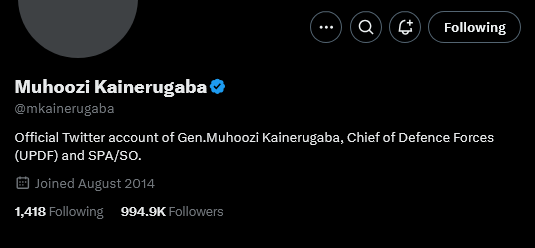 TheEaglee2's tweet photo. #RealizeUg
Did you know that @mkainerugaba alone is butter than @NUP_Ug as a party
Gen Muhoozi Kainerugaba 994.9K NUP 489.1K
#ExposeTheTruth
@Kanyanawinnie1 @AtuzarirweR1 @kamukamafredie
Mudryk Trudeau Chris @sh48257 @AidenOwa @gen_activist https://t.co/XYzaK5ZDAd