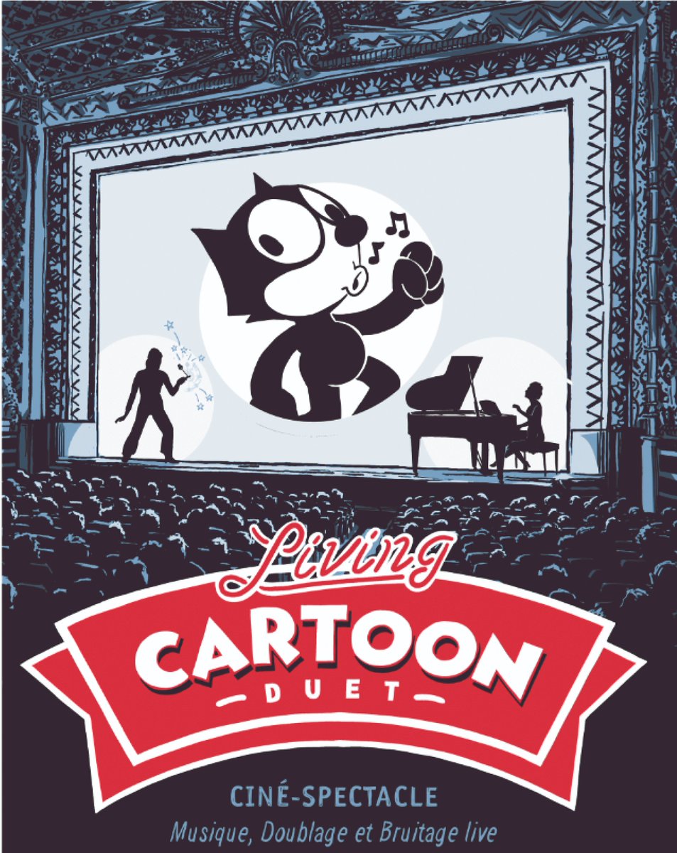 Agglomération du Bocage Bressuirais (@agglo2b) on Twitter photo Plongez tout droit à Hollywood dans le monde des dessins animés de Walt Disney, Tex Avery ou Ub Iwerks. Projetés sur grand écran et doublés en direct par une comédienne et une musicienne, Betty Boop ou Félix le Chat reprennent vie.
📷Mercredi 18/12 à 18h30
📷Théâtre à Bressuire Plongez tout droit à Hollywood dans le monde des dessins animés de Walt Disney, Tex Avery ou Ub Iwerks. Projetés sur grand écran et doublés en direct par une comédienne et une musicienne, Betty Boop ou Félix le Chat reprennent vie.
📷Mercredi 18/12 à 18h30
📷Théâtre à Bressuire