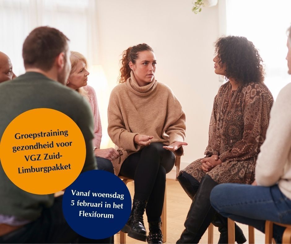 In februari 2025 gaan de Zuid-Limburgse gemeenten groepstrainingen voor preventieve gezondheid aanbieden aan inwoners. Deelname aan de training staat open voor verzekerden met een VGZ Zuid-Limburgpakket. Lees meer 👉 buff.ly/3VvyQnr