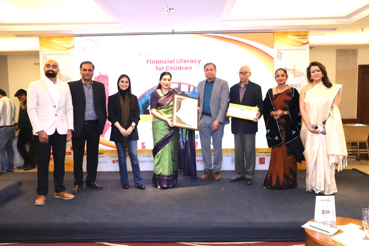 SahyogCare4You's tweet photo. We are happy to receive the prestigious सबेरा #sabera Changemaker Award 2024 for Child Rescue and Rehabilitation
#cgmariahealthservices #honda #Amazon #stopchildtrafficking #martinjamesfoundation #Milliman #endslaverynow
#humdardfoundation #kscfus #thechildrenfoundation https://t.co/R4hetzM0I0
