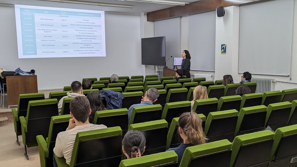 IBSAL_IIS's tweet photo. Hoy hemos presentado los #SeminariosPREDOC 🎓, unos seminarios que impartirá la comunidad predoctoral del IBSAL sobre su tesis.
📅 Cada segundo y cuarto martes de cada mes
🕗 8:30 - 9:30
📍 Sala de grados de la Facultad de Medicina de la @usal https://t.co/w6bdQXji2X