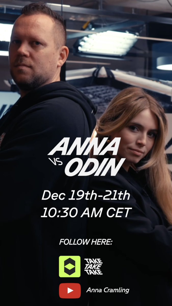 ANNA VS ODIN 

6 CLASSICAL GAMES

WILL I GET BACK OVER 2100 ELO? 

Live on December 19th!