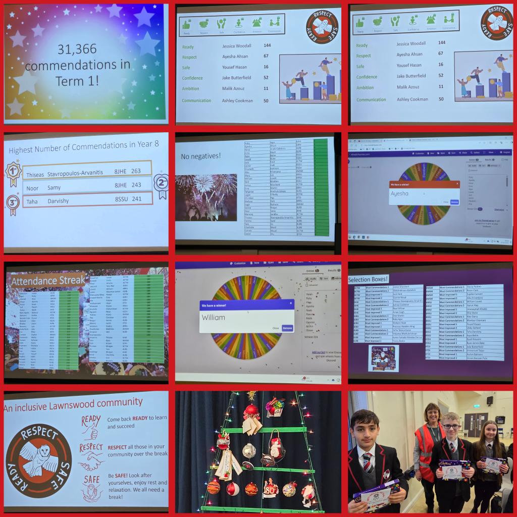 lawnswoodschool's tweet photo. Wonderful celebrations with Y8 this morning during assembly🎉 #ReadyRespectSafe #AttendanceMatters #Community https://t.co/ycGf2tkaBX