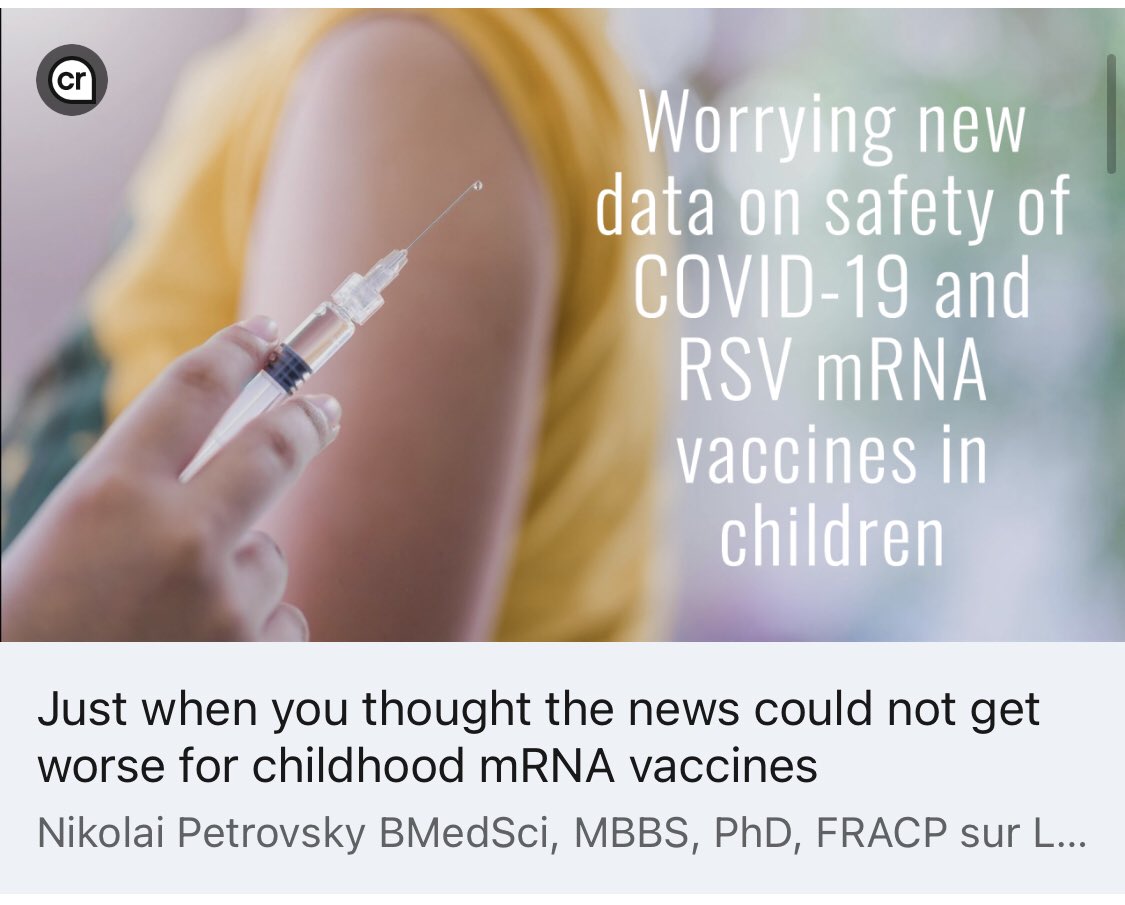 EthanDoe666's tweet image. @&quot;Just when you thought the news could not get worse for childhood mRNA vaccines&quot;linkedin.com/pulse/just-whe… sur @LinkedIn