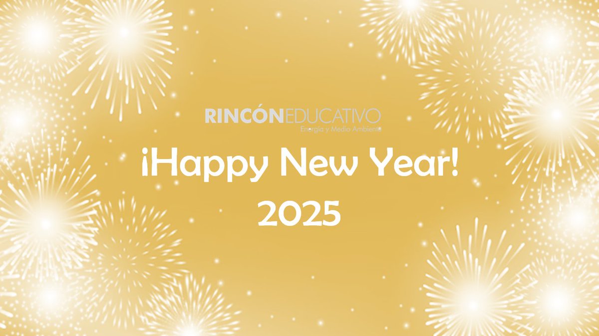REducativo's tweet photo. Rincón Educativo by @ForoNuclear wishes you:
HAPPY AND PROSPEROUS NEW YEAR! 🥳🎉
And next year more courses and workshops, #LearnWithScience, interactive sheets, news, #OnThisDay, educational resources, conferences, newsletters, collaborations, etc.
https://t.co/saANfJaiAX https://t.co/M6Y5Z3tkj1