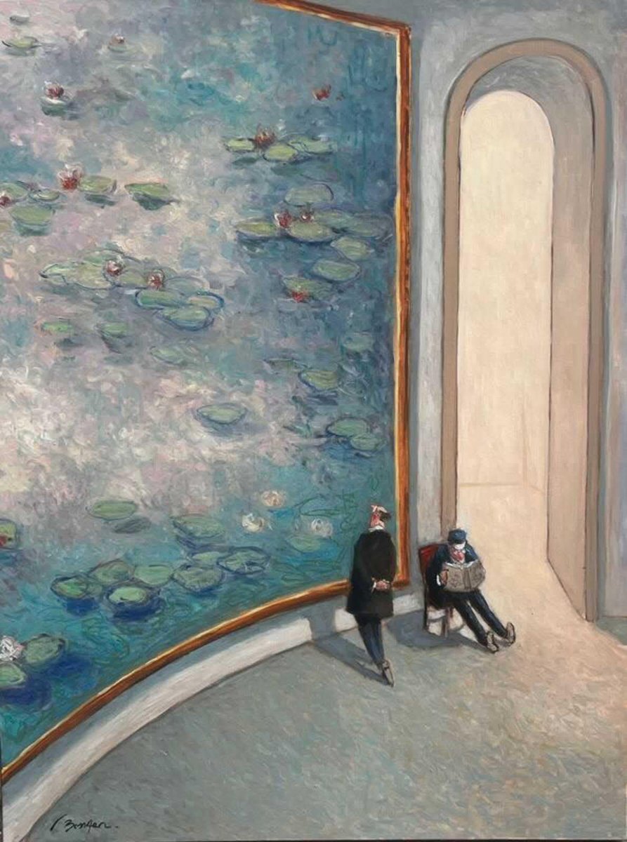 Thomas Bossard (born 1971)  Méditation.