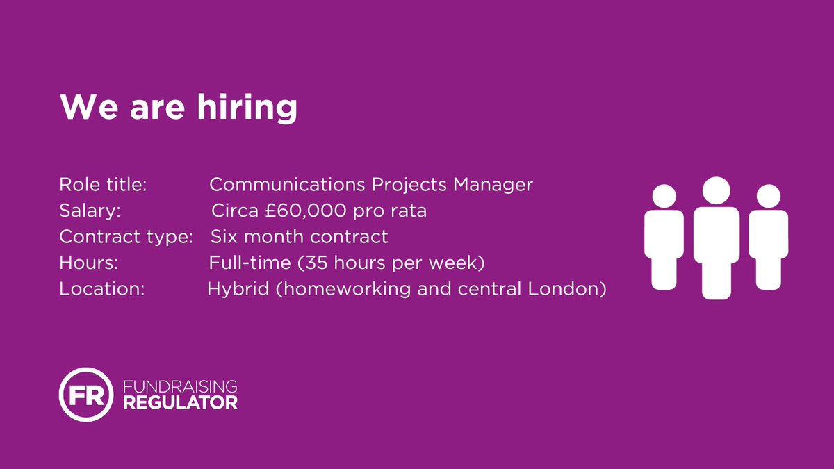 We're recruiting a Communications Projects Manager to join our team on a fixed term contract to lead critical initiatives and ensure the successful delivery of two major projects.

For more information and to apply, visit Prospectus' website: orlo.uk/3Ymah