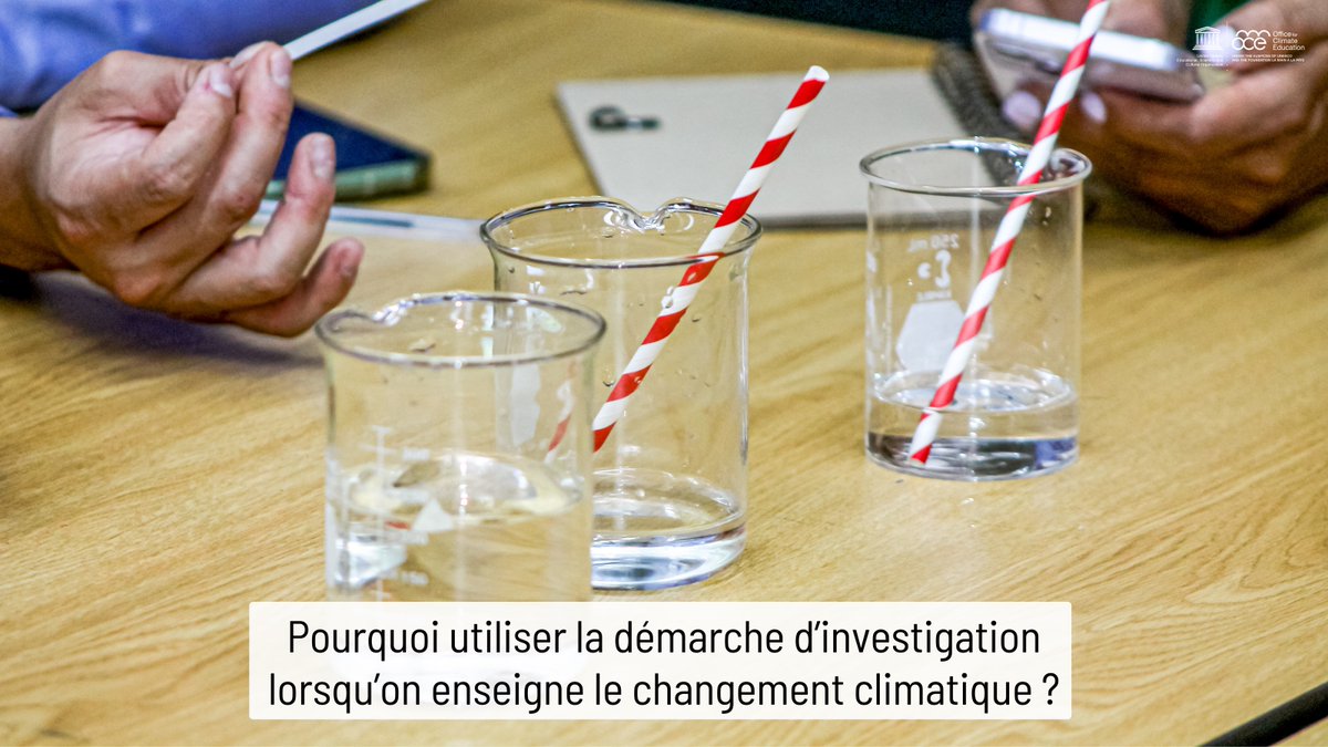 💡 Pourquoi la démarche d’investigation est-elle pertinente pour enseigner le climat ?
Dans le 2e article de notre série, explorez comment  développer la pensée critique des élèves et leurs compétences pour relever les défis climatiques. 🧠
👉 urlr.me/dmnZAX