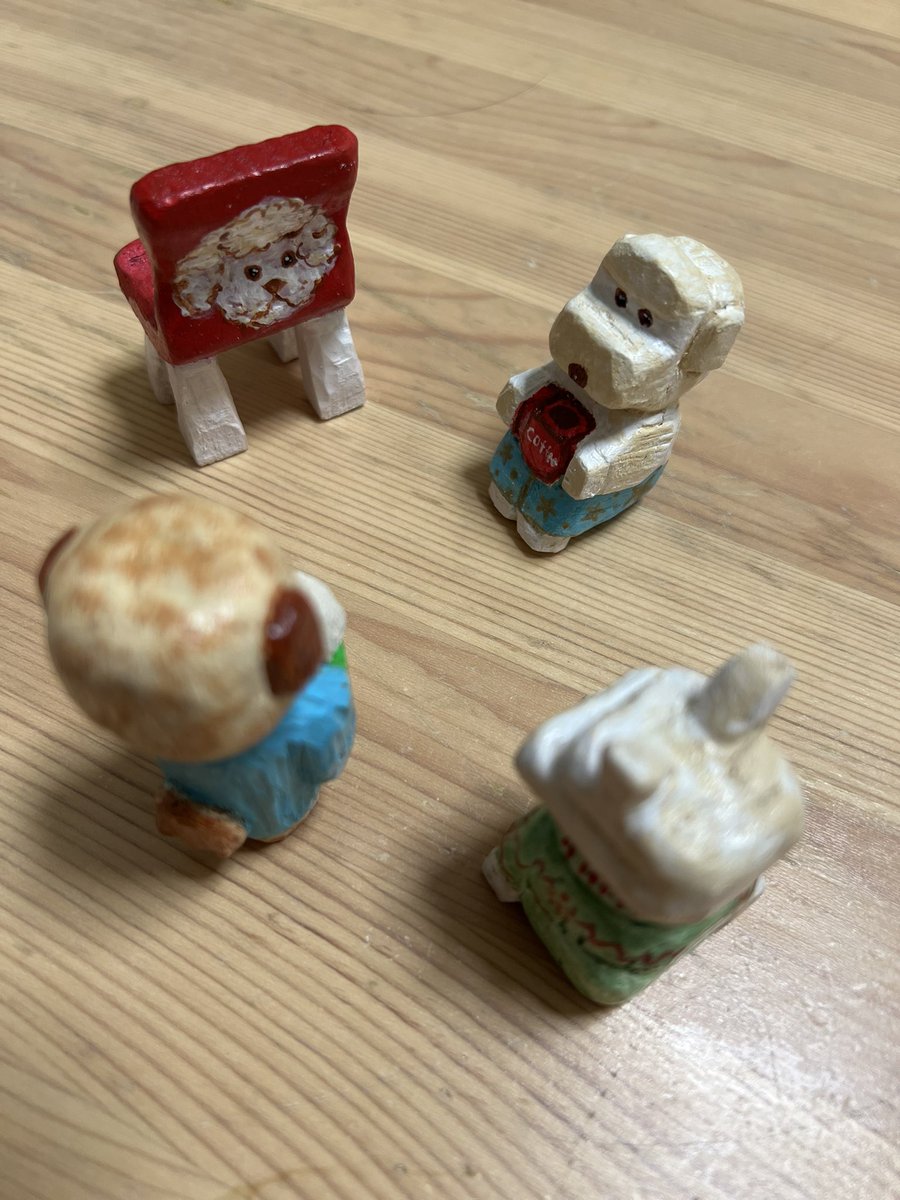 メルカリで素敵な作家さんの彫刻作品と出会いました❤️
このクオリティーでロープライスでいっぱい購入させて頂いちゃいました😊

作品一つ一つの物語がインスタでも紹介されて温かい作品です
是非ご紹介させて下さい↓

instagram.com/sirohana0?igsh…

#犬のいる暮らし 
#木彫
#ハンドメイド作家発掘大作戦