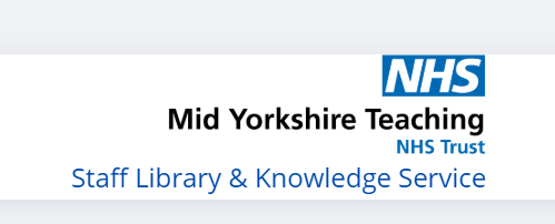 Mid Yorks NHS Library & Knowledge Service tweet media
