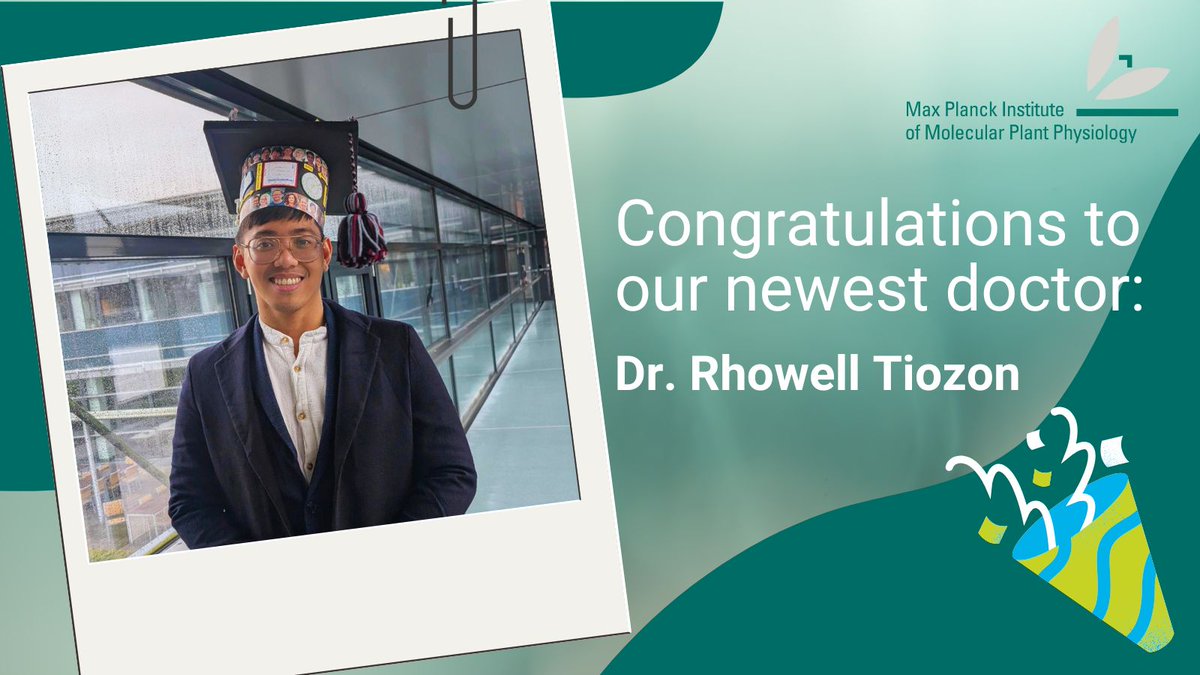 MPIMP Potsdam Golm 🌱🧪 (@mpimp_potsdam) on Twitter photo PhD Unlocked, Level Up Achieved! 🚀🎓 Congrats to Dr. Rhowell Tiozon from Alisdair Fernie's group at the <a href="/MPIMP_Potsdam/">MPIMP Potsdam Golm 🌱🧪</a>, wishing you all the best! <a href="/rhowrhow09/">Rhowell Jr. Tiozon</a> PhD Unlocked, Level Up Achieved! 🚀🎓 Congrats to Dr. Rhowell Tiozon from Alisdair Fernie's group at the <a href="/MPIMP_Potsdam/">MPIMP Potsdam Golm 🌱🧪</a>, wishing you all the best! <a href="/rhowrhow09/">Rhowell Jr. Tiozon</a>