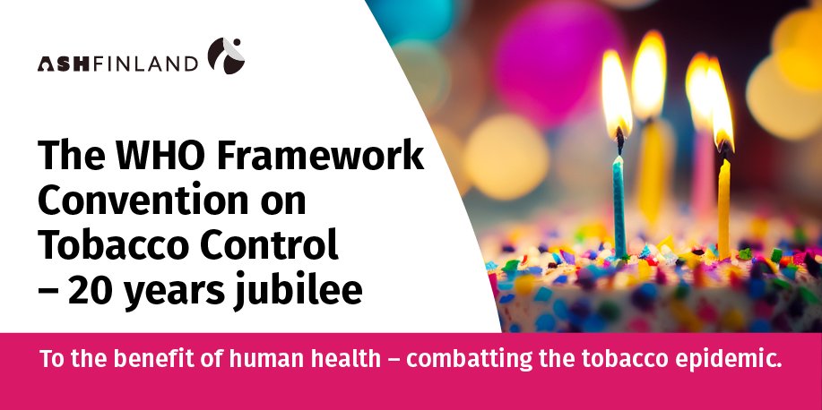 This year, it’s time to celebrate: 20 years have passed since the WHO FCTC entered into force. This evidence-based treaty has played a key role in reaffirming the right of all people to the highest standard of health.