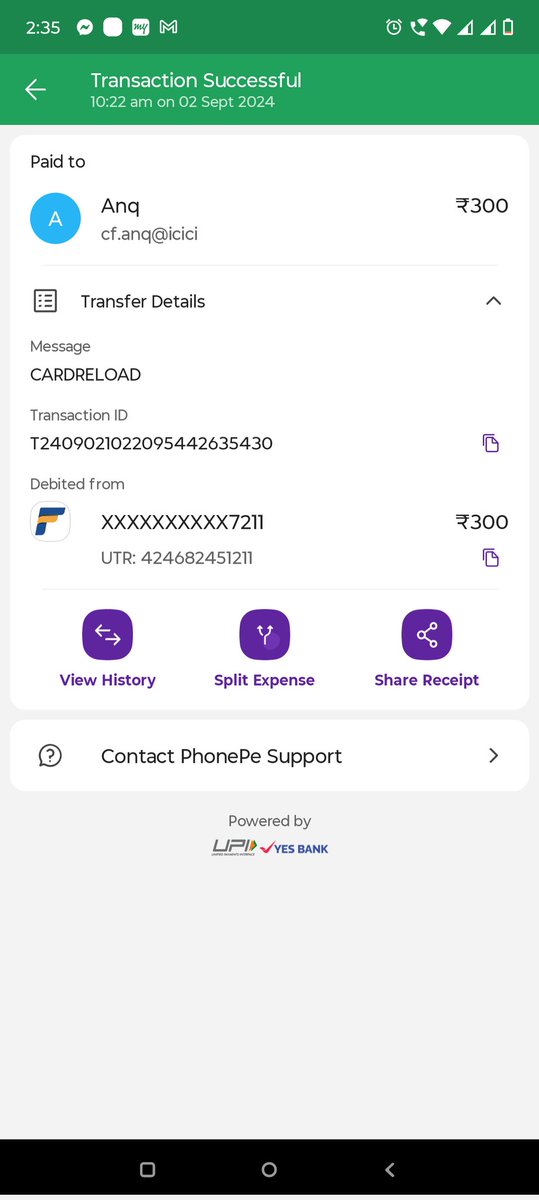 sachink36268962's tweet image. I uploaded Rs 300 on ANQ, neither it uploaded nor refunded since SEP. When I call customer care then
Your customer care Ms Zoya told, it ll be done by tomorrow, always. It's been 3 month but no resolution. 
#Poorservice #nottrusted @AnqFinance